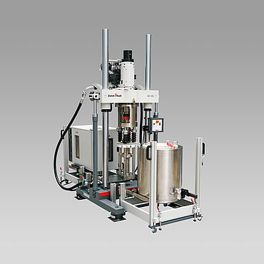 Kriogena preskusna metoda: preskus utrujanja, servohidravlični preskusni stroj s temperaturno komoro in potopnim kriostatom