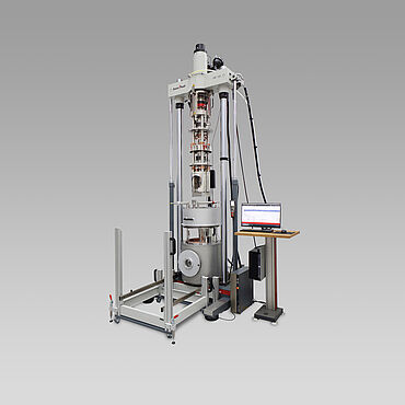 Preskušanje pri ekstremno nizkih temperaturah (kriogeno preskušanje): dinamični preskusni stroj s kriostatom z neprekinjenim tokom LH2/LHe/LN2