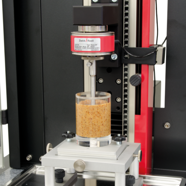 Medição de viscosidade - dispositivo de extrusão traseira no exemplo de mostarda para salsicha branca 2